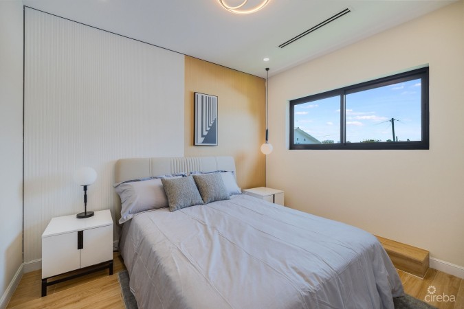 ARZA WEST BAY RUBY– UPGRADED FULLY FURNISHED 1-BED CORNER UNIT