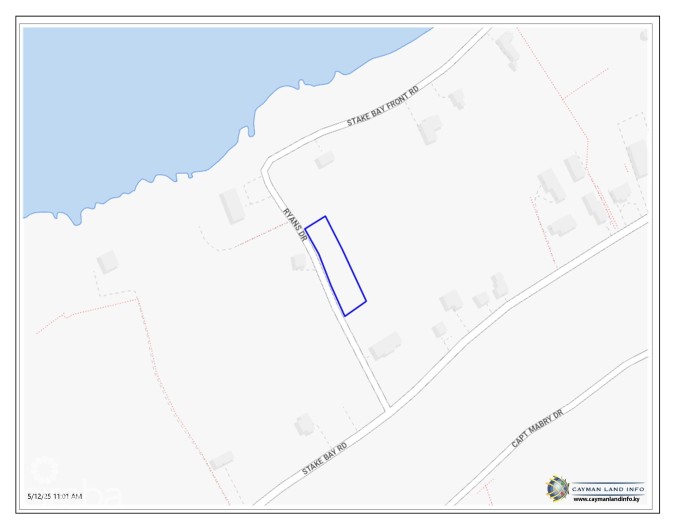 CAYMAN BRAC LAND, RYAN DR.
