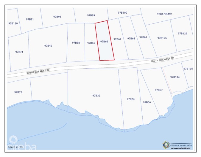 SOUTH SIDE WEST RD - CAYMAN BRAC LOT