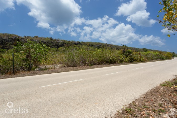 SOUTH SIDE BLUFF BACKING LAND