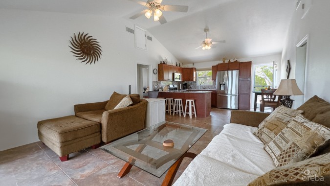 LITTLE CAYMAN OCEAN VIEW RESIDENTIAL HOME WITH BEACHFRONT LOT