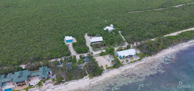 LITTLE CAYMAN OCEAN VIEW RESIDENTIAL HOME WITH BEACHFRONT LOT