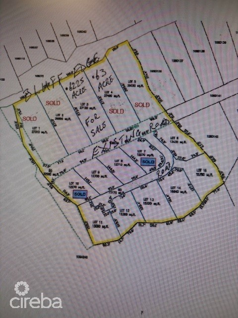 BLUFF LAND - CAYMAN BRAC EAST - LOT #9