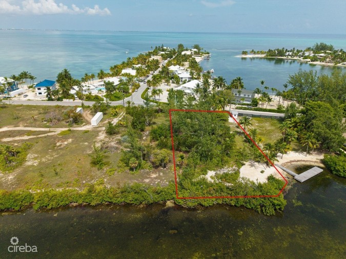 WATER CAY - AMAZING BEACHFRONT LOT  .56 ACRES