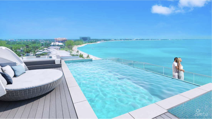 AQUA BAY CLUB | END UNIT 2 BED , SEVEN MILE BEACH