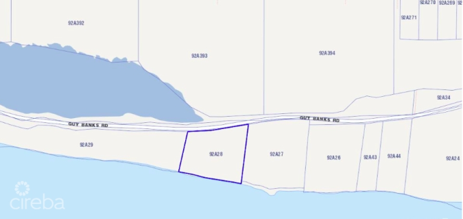 BEACHFRONT LOT LITTLE CAYMAN