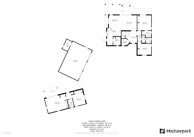 UNIQUE PATRICK'S ISLAND CANALFRONT W GUEST HOUSE | 3 CAR GARAGE