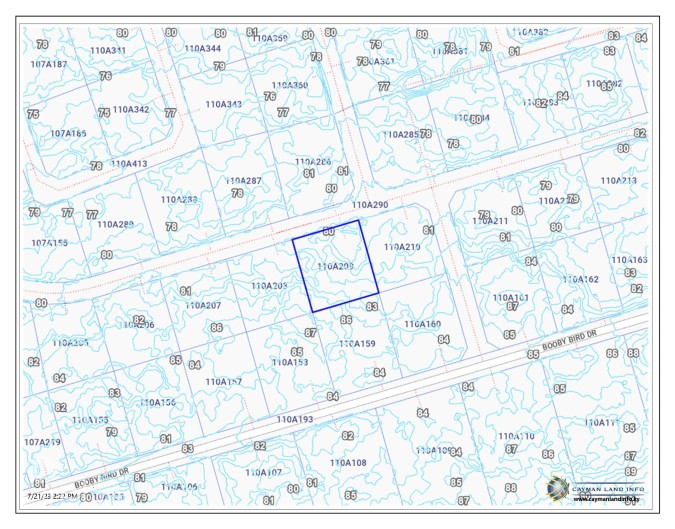 SELWORTHY GROVES LOT, CAYMAN BRAC BLUFF