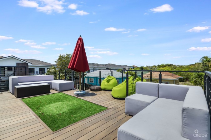 ARZA WEST BAY RUBY– UPGRADED FULLY FURNISHED 1-BED CORNER UNIT