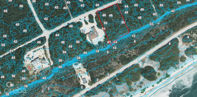 1.26 ACRES BRAC BLUFF LAND,  50-FT ELEVATED SEA VIEWS