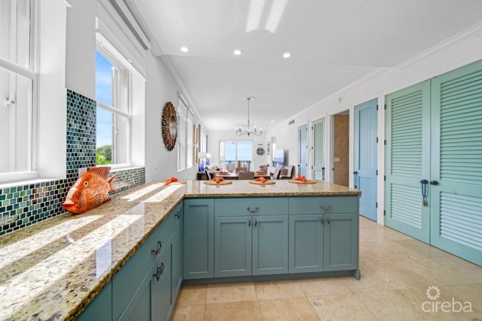 KISHA 105 | 2BDRM WATERFRONT WALKOUT  -COASTAL CHIC CORNER UNIT