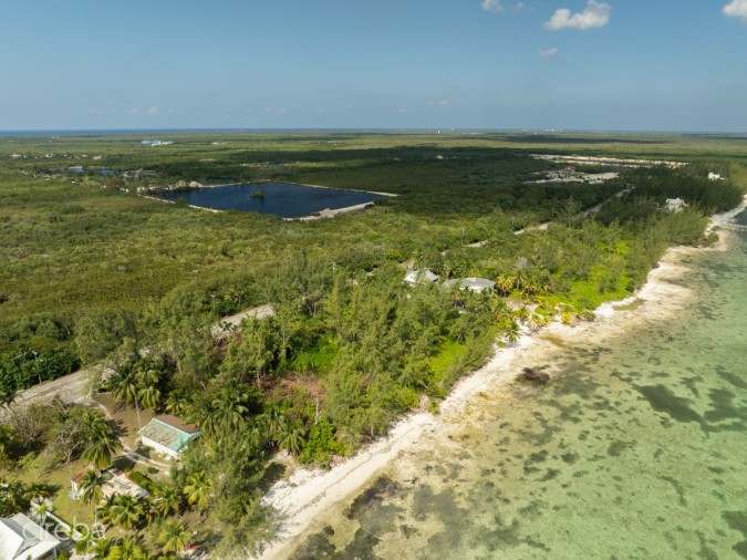 FRANK SOUND BEACH FRONT LAND- ZONED HOTEL TOURISM
