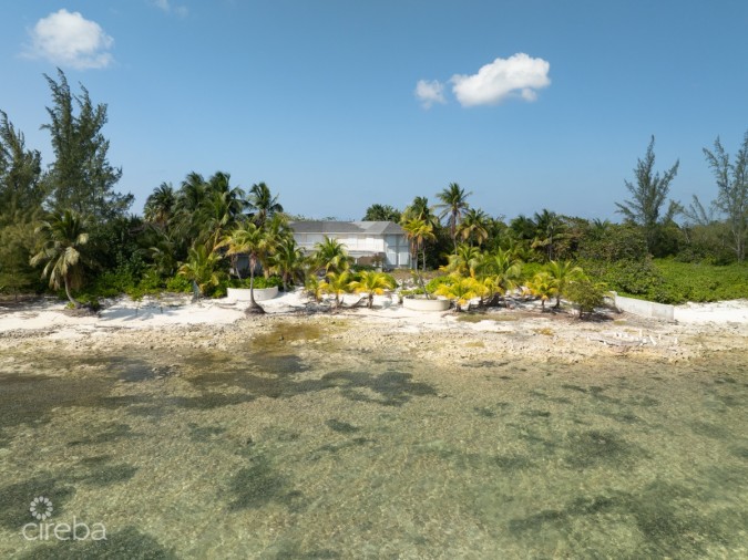 FRANK SOUND BEACH FRONT LAND- ZONED HOTEL TOURISM