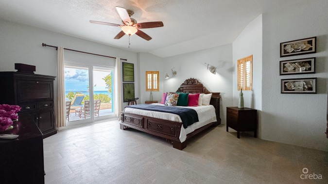 LITTLE CAYMAN BEACHFRONT HOME WITH 2 LOTS AND POOL