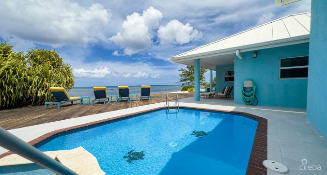 LITTLE CAYMAN BEACHFRONT HOME WITH POOL