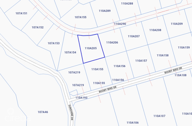 CAYMAN BRAC BLUFF HOUSE LOT (0 .2472 ACRE) 84' ELEVATION