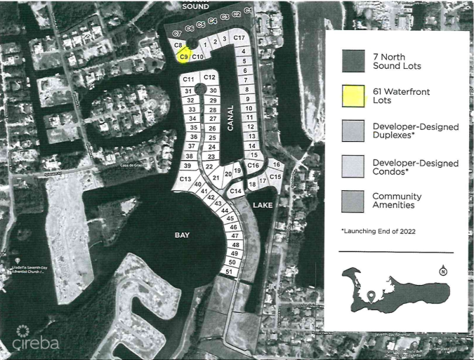 AUBURN BAY, LARGE CANAL FRONT LOT C9