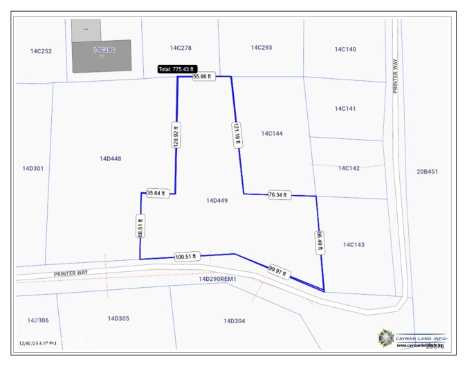 COMMERCIAL PARCEL OFF PRINTER WAY