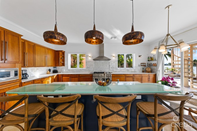 PIECES OF EIGHT - RARE 200 FT BEACHFRONT ESTATE, CAYMAN KAI / RUM POINT