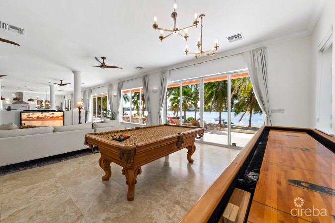 PIECES OF EIGHT - RARE 200 FT BEACHFRONT ESTATE, CAYMAN KAI / RUM POINT