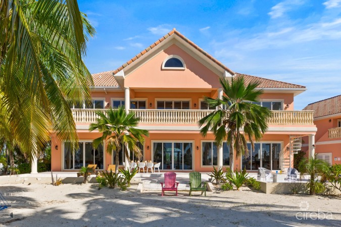 PIECES OF EIGHT - RARE 200 FT BEACHFRONT ESTATE, CAYMAN KAI / RUM POINT