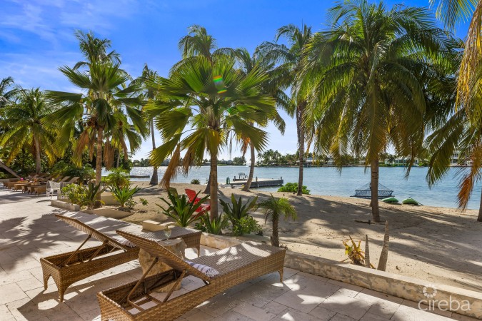 PIECES OF EIGHT - RARE 200 FT BEACHFRONT ESTATE, CAYMAN KAI / RUM POINT