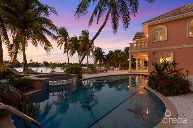PIECES OF EIGHT - RARE 200 FT BEACHFRONT ESTATE, CAYMAN KAI / RUM POINT