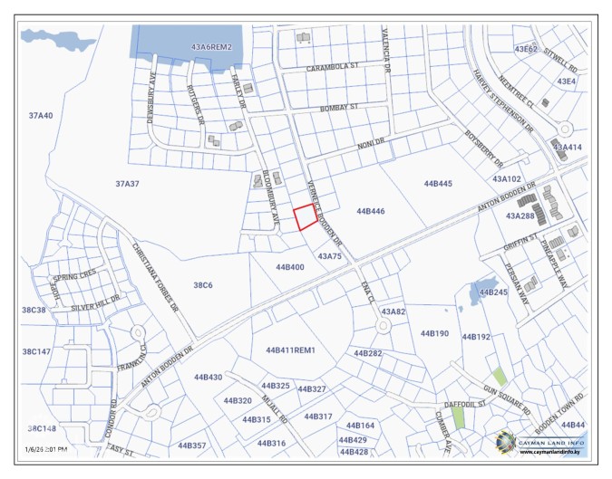 LOOKOUT GARDENS BODDEN TOWN  (.3644 ACRE LOT)