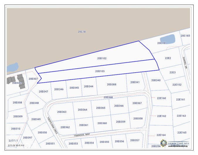 TROPICANA CRESCENT LAND