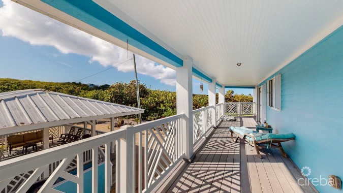 CAYMAN BRAC OCEAN FRONT HOME