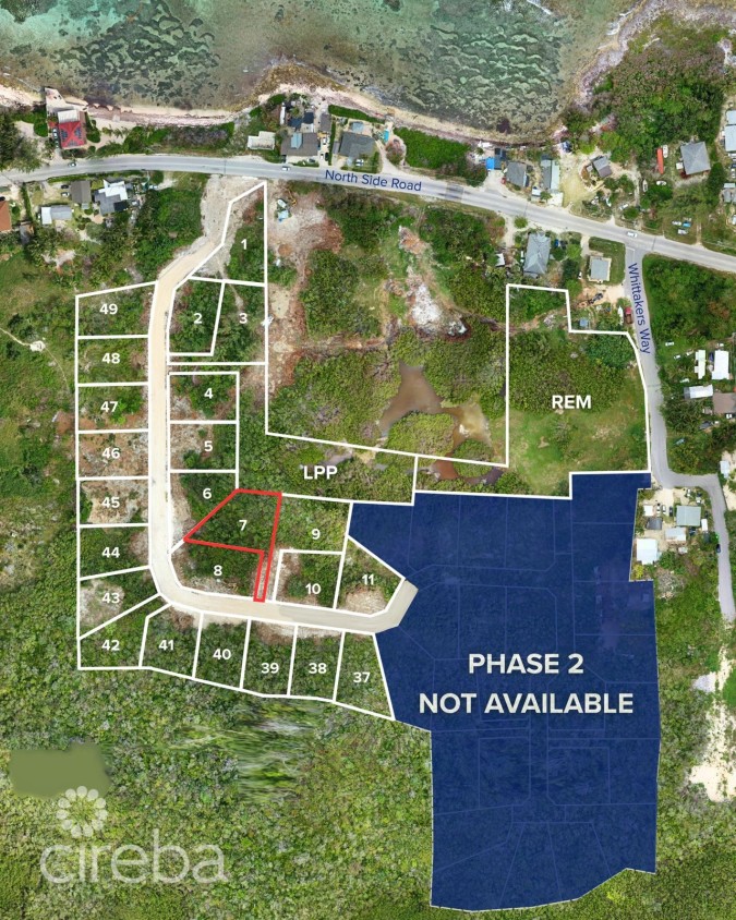 TRUE NORTH ESTATES, NORTH SIDE  - LOT 7
