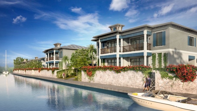 OLEA 123 4 BEDROOM CANAL FRONT DUPLEX