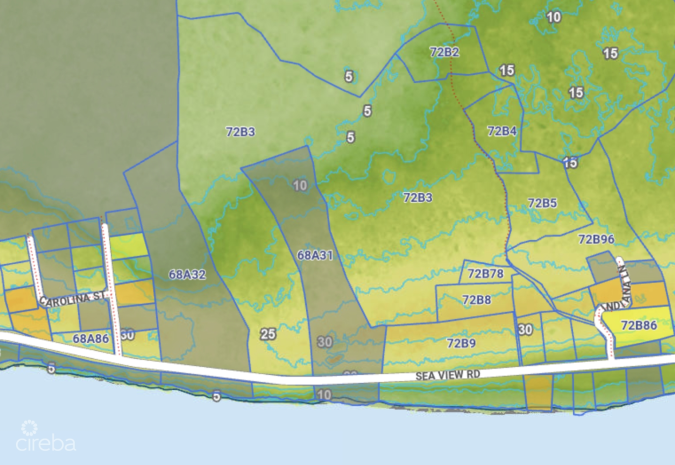 PRIME 5-ACRE ELEVATED DEVELOPMENT SITE WITH OCEAN FRONTAGE - HIGH ROCK, EAST END