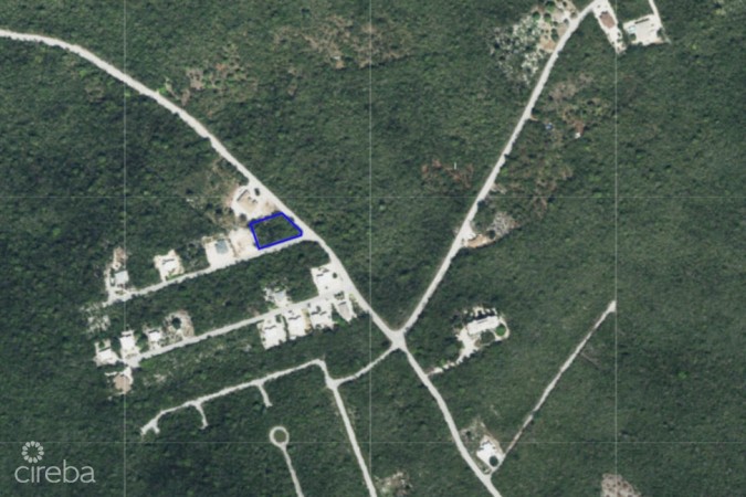 CORNER LOT ON THE BLUFF - CAYMAN BRAC - .36 ACRES
