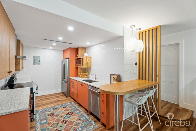 VILLA PAPPAGALLOS 4, WEST BAY RENOVATED CONDO