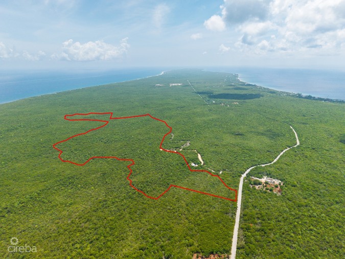 THE CROWN JEWEL OF CAYMAN BRAC: 77 ACRES OF PRIME ISLAND LAND