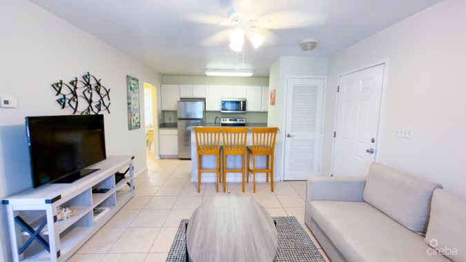 LAKESIDE K36 RENOVATED 2 BEDROOM CONDO OPPOSITE CAMANA BAY