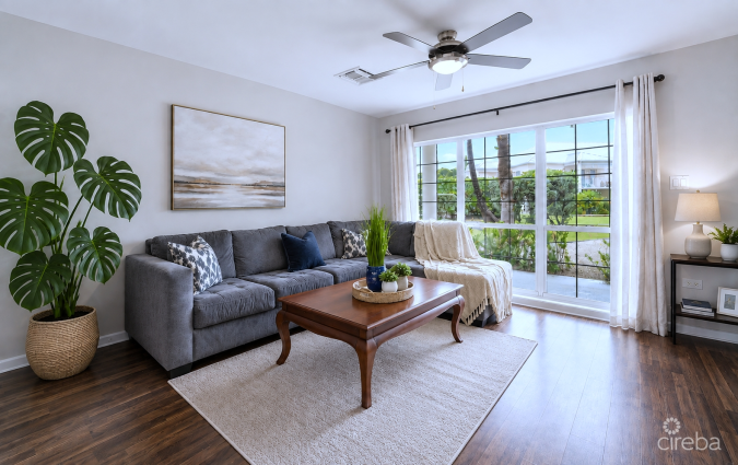SUNRISE 3BED/2BATH--END UNIT--GROUND FLOOR