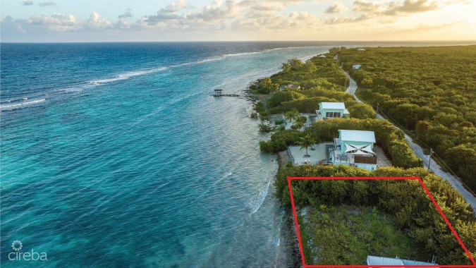MARY'S BAY BEACHFRONT SAND BEACH LOT PLUS CISTERN LITTLE CAYMAN